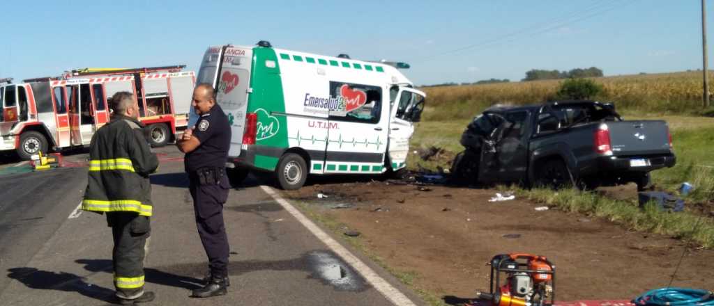 Fotos: chocó una camioneta que venía a Mendoza y dejó 7 muertos
