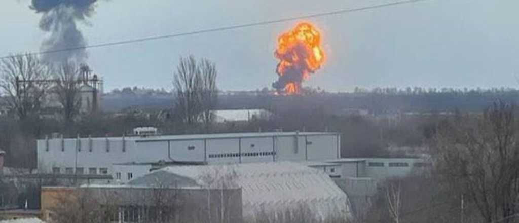 Rusia bombardeó una planta de Coca Cola en Kiev 