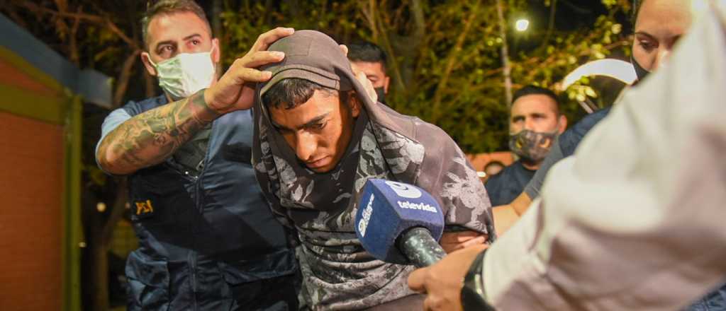 Video: así llegaba a la comisaría el sospechoso del crimen de Fernández