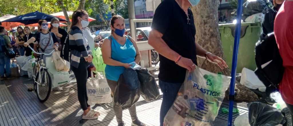 San Rafael juntó más de 600 kilos de botellas gracias al Eco Canje