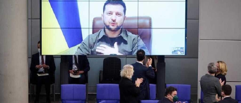 Zelensky le reclam&oacute; a Alemania elegir la econom&iacute;a y no defender a Ucrania