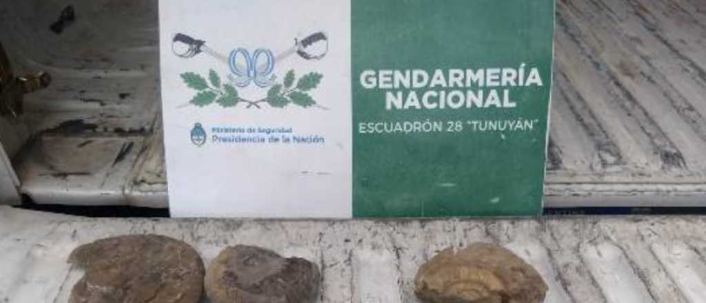 Gendarmería incautó una pieza arqueológica en Tunuyán