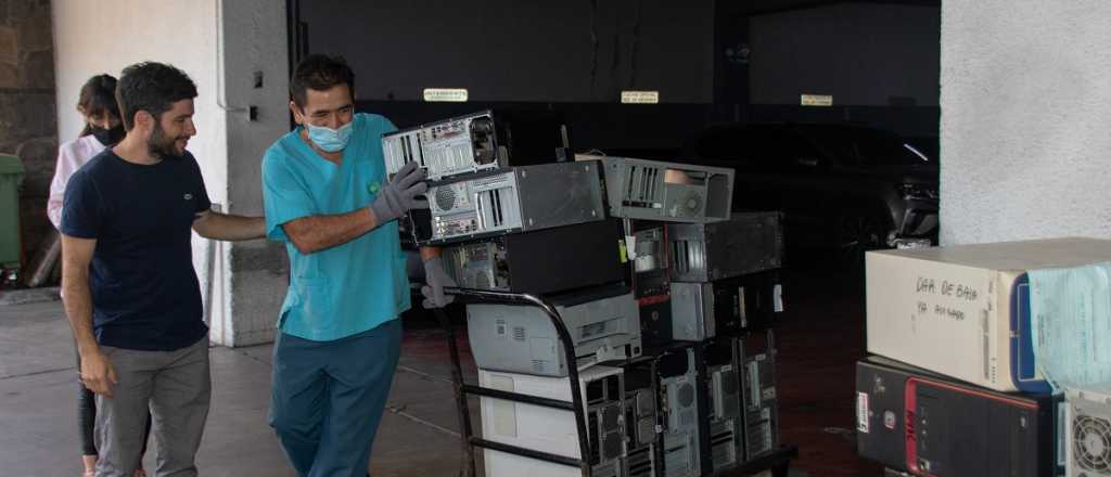 Ciudad recolectó 1500 kilos de residuos electrónicos