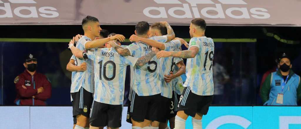 Argentina gole&oacute; a Venezuela en una fiesta total en La Bombonera