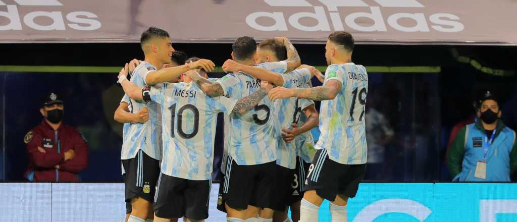 Argentina goleó a Venezuela en una fiesta total en La Bombonera
