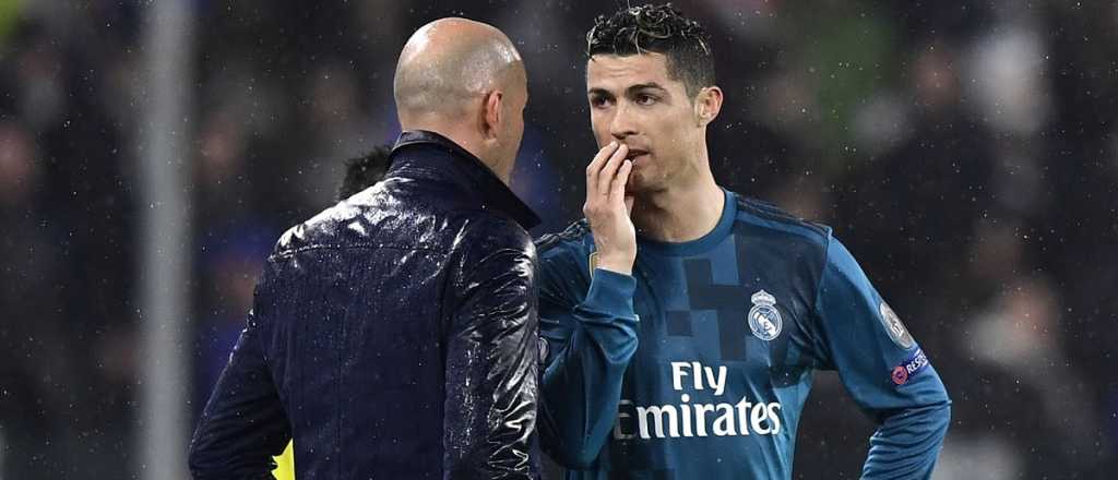 El llamado de Zidane a Cristiano que ilusiona al PSG