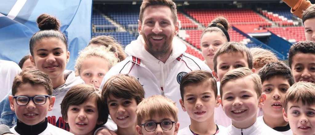 Locura en París por la gran sorpresa de Messi para pequeños fans del PSG