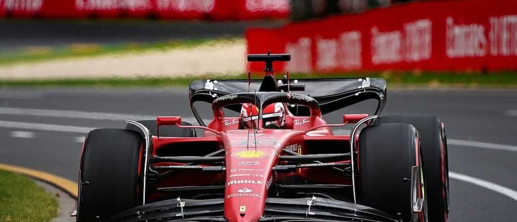 La Ferrari de Leclerc largará desde la pole en Australia