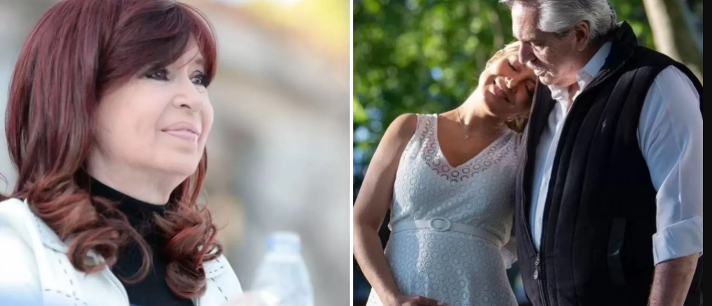 En medio de la tensi&oacute;n interna, Cristina salud&oacute; a Alberto por su hijo