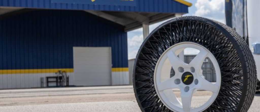 Cómo son los neumáticos sin aire que desarrolló Goodyear