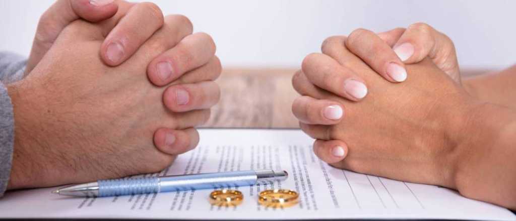 Notable aumento de divorcios en Mendoza: se triplicaron desde 2020