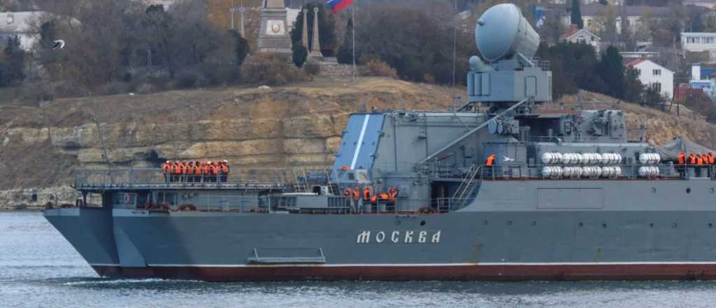 Rusia admitió que Ucrania hundió el portamisiles Moskva