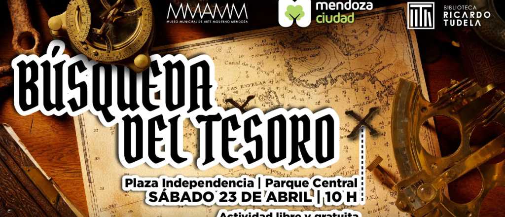 Sumate a la búsqueda del tesoro para celebrar el Día Internacional del Libro