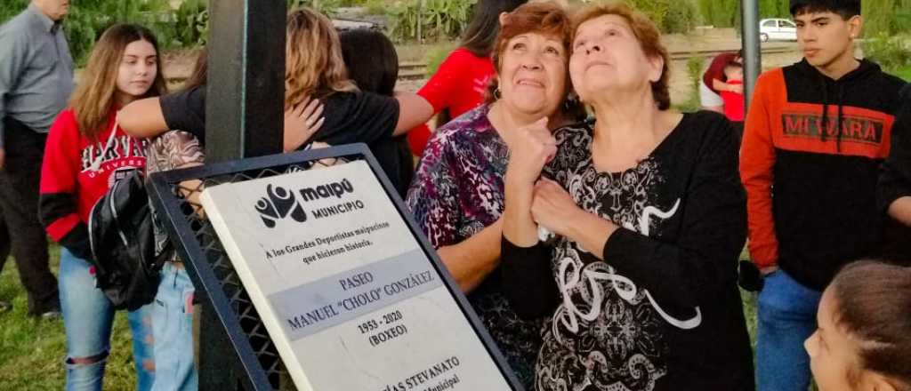 Un nuevo paseo en Maip&uacute; homenajea al gran boxeador Cholo Gonz&aacute;lez