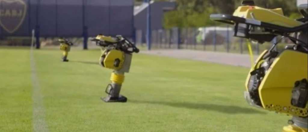 Qu&eacute; son y cu&aacute;nto cuestan las m&aacute;quinas que puso Boca para hacer "latir" el predio