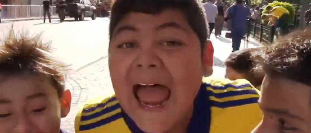 "¡Soy imparable!": la locura del nene fanático de Boca que se hizo viral