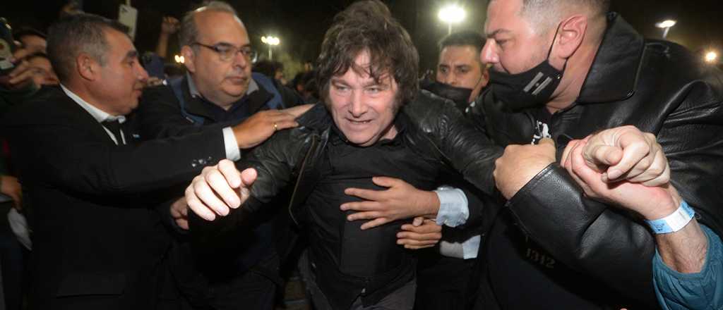 Video: Milei cont&oacute; por qu&eacute; us&oacute; chaleco antibalas en Mendoza