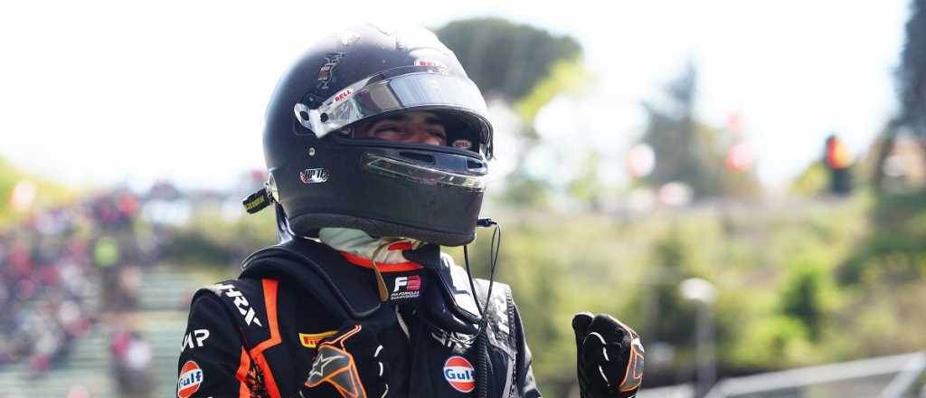 Logro hist&oacute;rico del argentino Colapinto en la F&oacute;rmula 3 