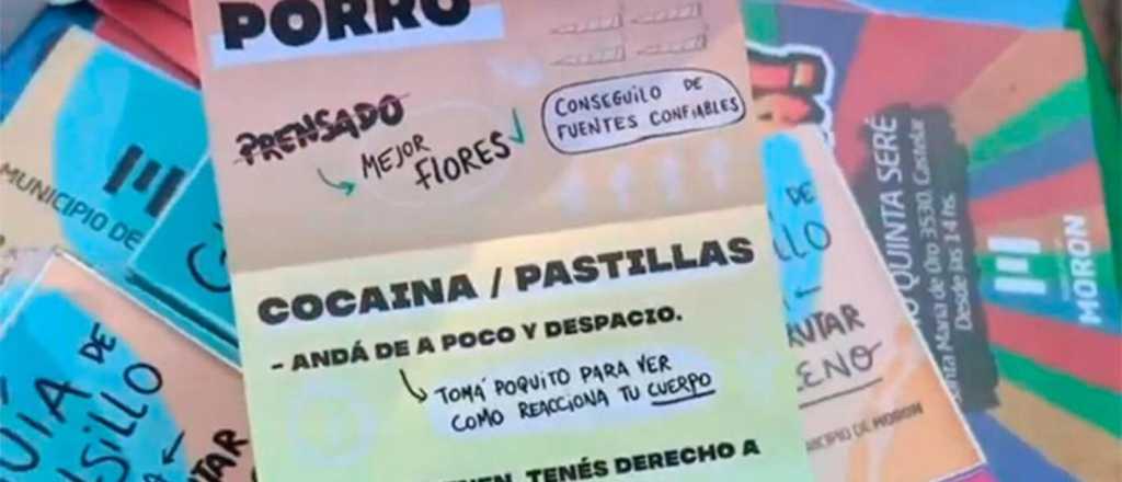 Esc&aacute;ndalo: Mor&oacute;n aconseja a los j&oacute;venes a consumir poquita droga