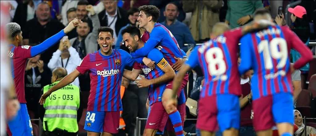 Barcelona gan&oacute; sufriendo y qued&oacute; cerca de la Champions