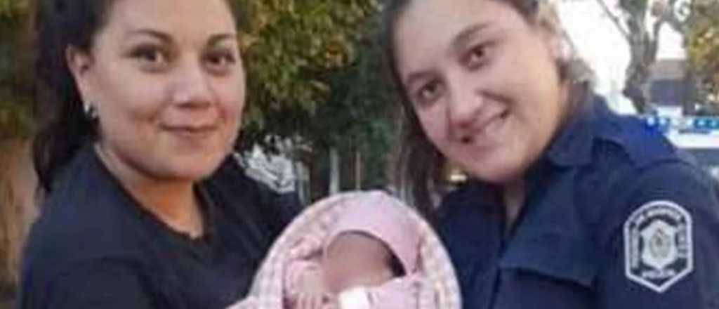Abandonaron a una beba de días que fue rescatada por 2 mujeres policías