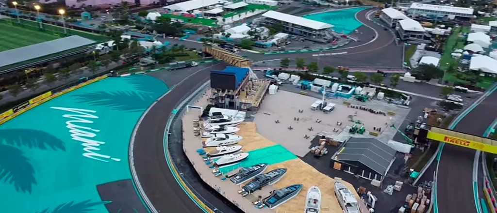 El GP de Miami tendrá playas artificiales y la presencia de Maluma