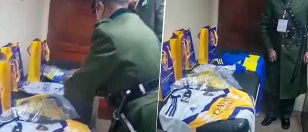 Videos: pol&eacute;mica en Bolivia por los regalos de Boca a la terna arbitral