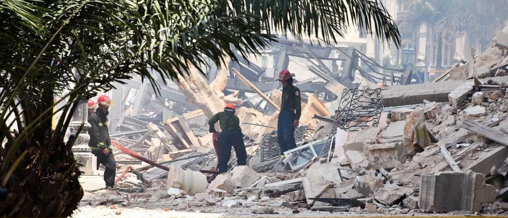 Videos: explotó un hotel en La Habana y al menos hay 8 muertos