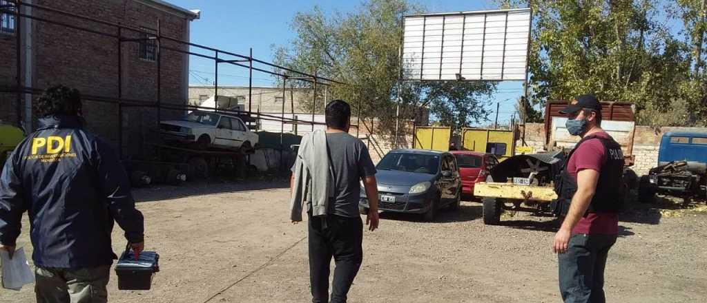 Golpe al negocio de las autopartes robadas en San Mart&iacute;n