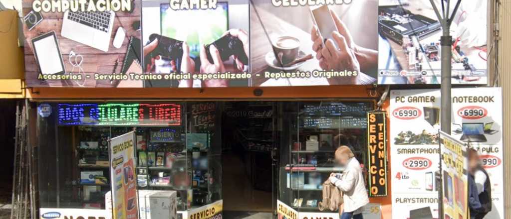 Dos detenidos por robar en un local de celulares en pleno centro mendocino