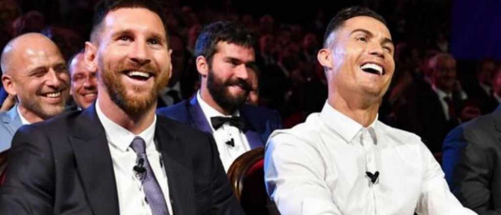 Lo confes&oacute;: "Messi y Cristiano ganaban porque yo jugaba al 20%"