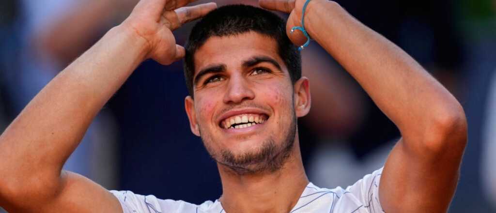Alcaraz, el tenista del momento e hincha del Madrid, elogi&oacute; a Messi