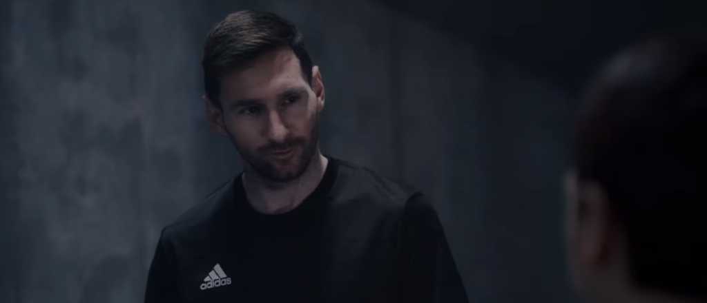 Video: el sorprendente encuentro de Messi con su propio yo de 13 a&ntilde;os