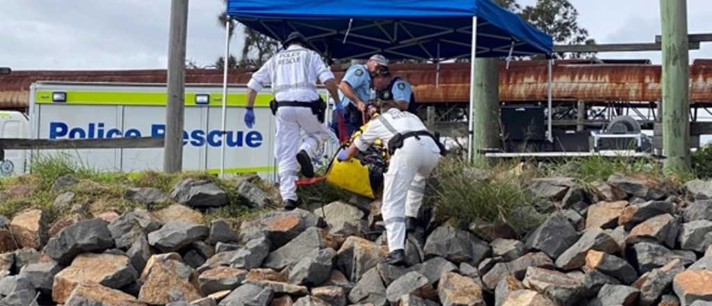 Un buzo muerto y 50 kilos de cocaína en un buque argentino en Australia