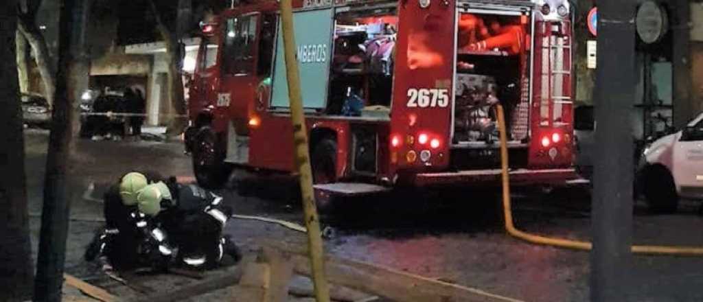 Incendio en Belgrano: un muerto y tres heridos, entre ellos Felipe Pettinato