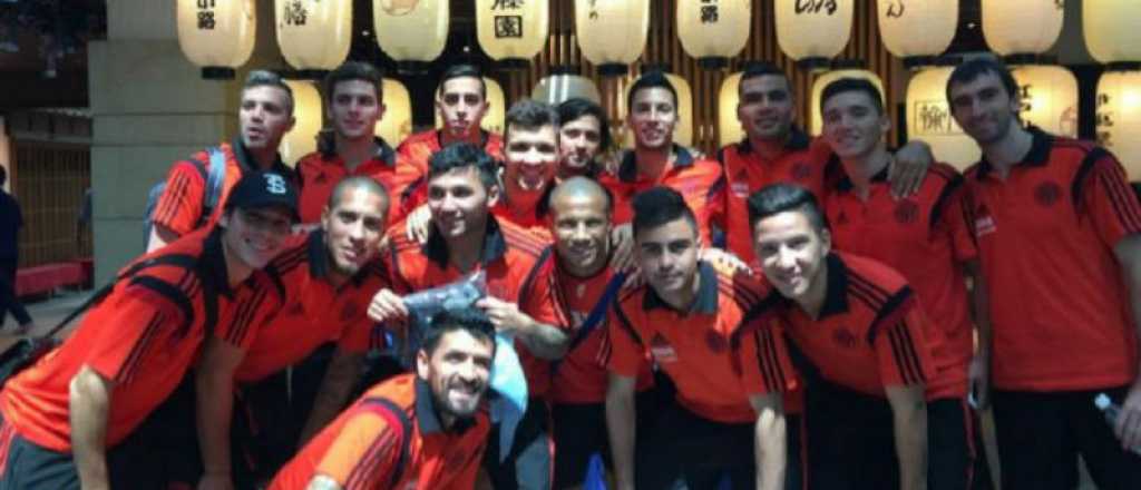 ¡Al fin llegó! River ya está en Japón