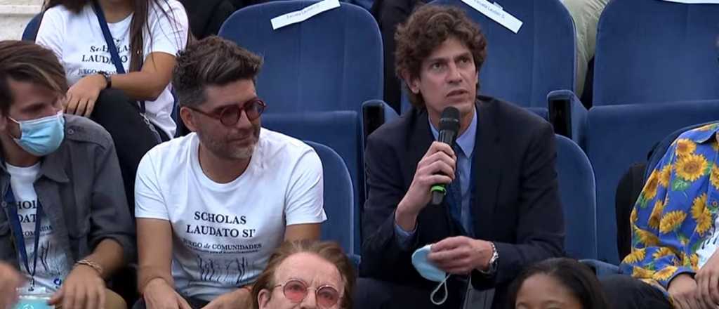 Mart&iacute;n Lousteau es amigo de Bono y fue su traductor ante el Papa