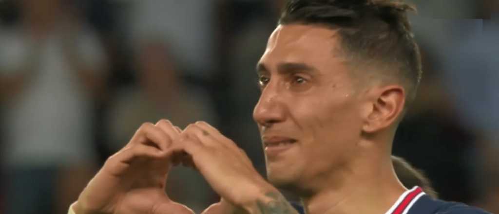 Gol, l&aacute;grimas y ovaci&oacute;n en la emotiva despedida de Di Mar&iacute;a del PSG