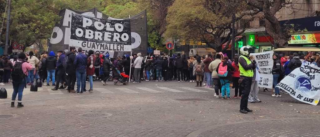 El Polo Obrero vuelve a marchar y cortar calles este jueves en Mendoza