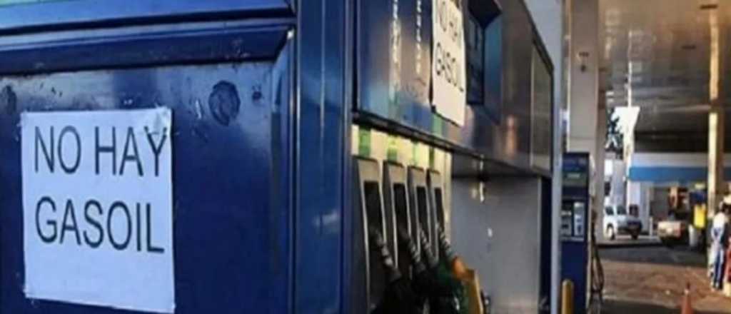 Por qué ya casi no hay gasoil en Mendoza