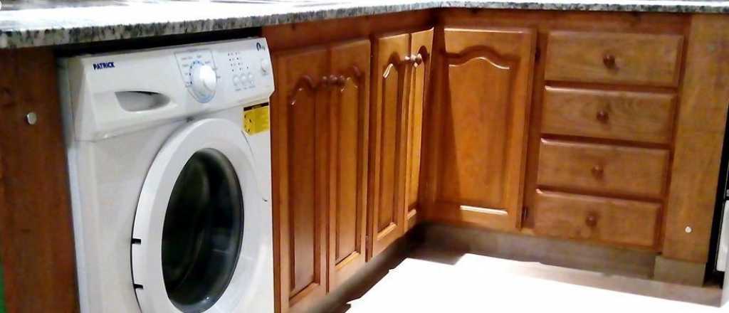Ideas para poner tu lavarropas en un espacio pequeño