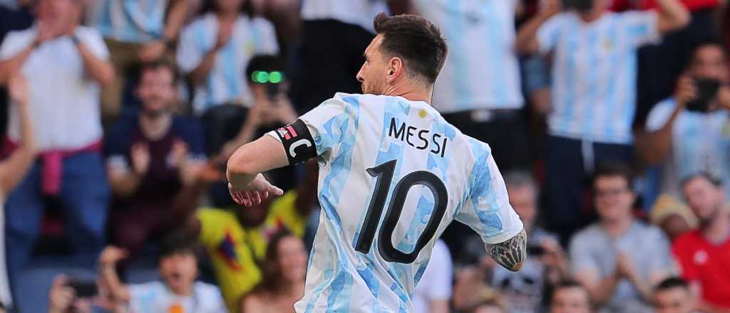 Con sus cinco goles, Messi superó a una leyenda del fútbol mundial