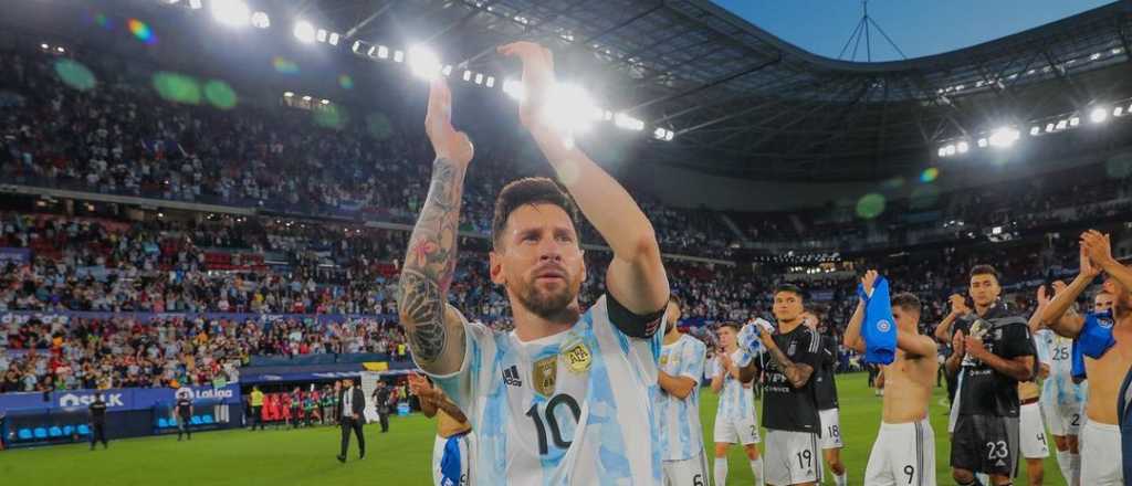 El posteo viral de Messi tras sus cinco goles y la respuesta de sus amigos