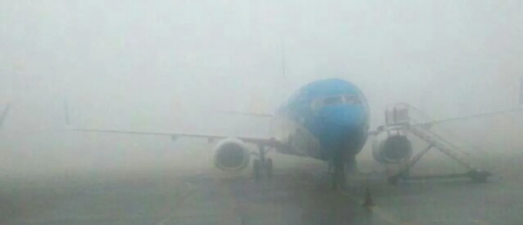 Niebla en Mendoza: hubo demoras y cancelaciones en vuelos 