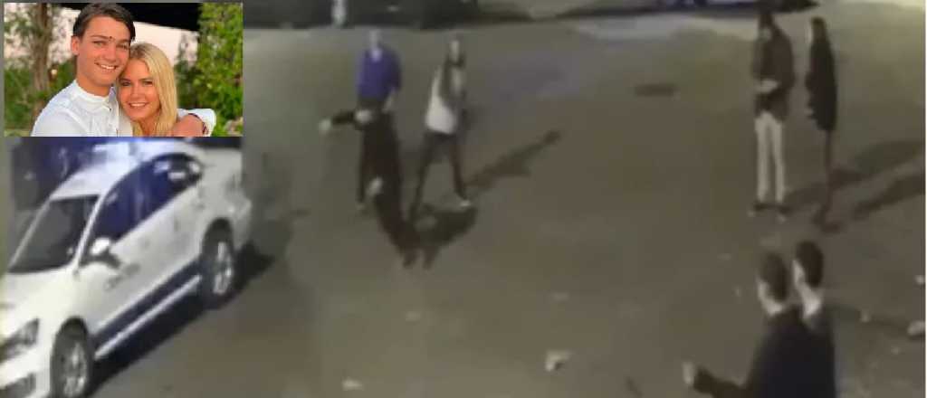 Video: brutal golpiza a un hijo de Valeria Mazza a la salida de un boliche