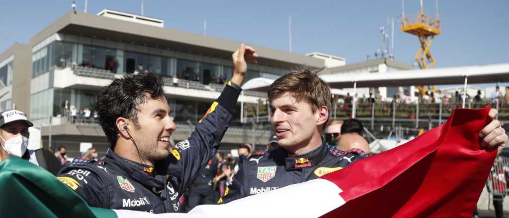 Los Red Bull de Verstappen y P&eacute;rez conquistaron Bak&uacute;