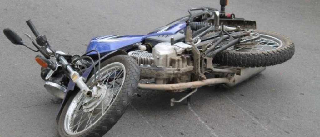 Un motociclista murió al chocar contra otra moto en Guaymallén