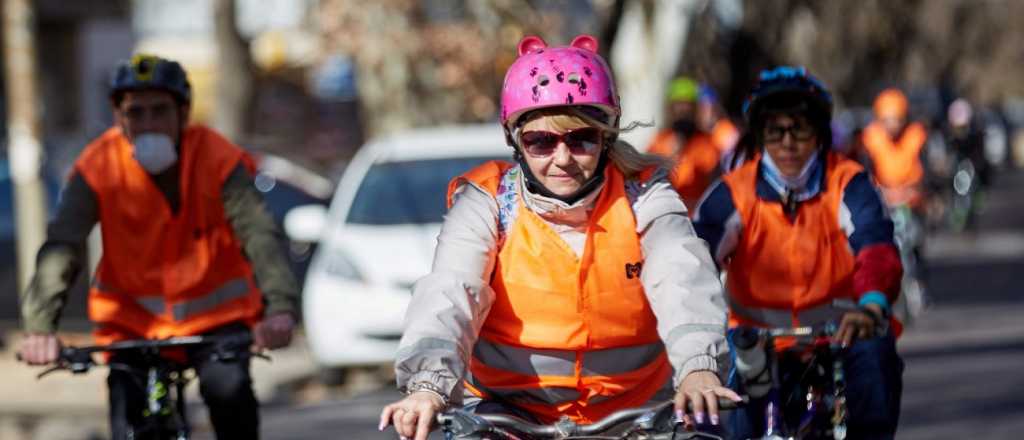 Las Heras se suma a la bicicleteada solidaria por el Gran Mendoza