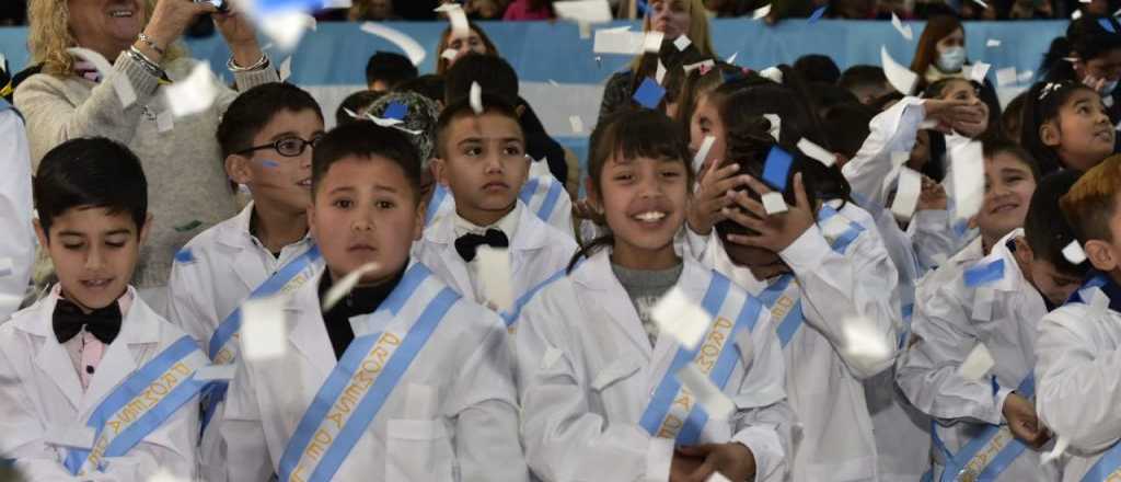 Más de mil alumnos de Godoy Cruz prometieron lealtad a la bandera