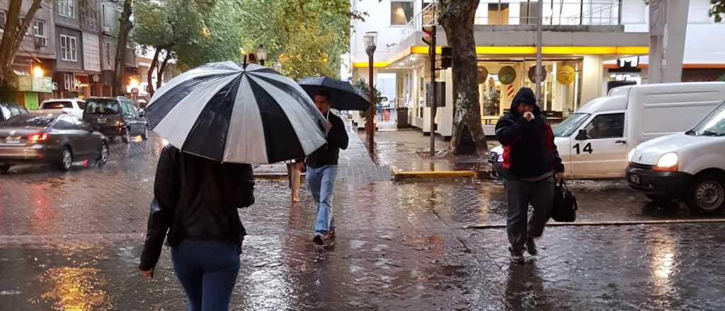 Frío y lluvioso, así comienza la primavera en Mendoza 